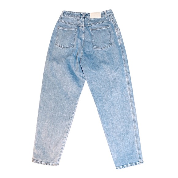 Closed Relaxed Fit Straight Leg High Rise Medium Blue Denim Jeans Womens Size 29 - Picture 4 of 14